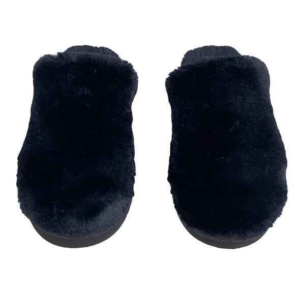 Koolaburra X UGG Women’s Sonele Black Shearling Slipper Size US 7 - Picture 3 of 9